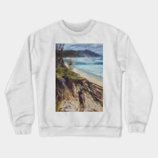 Checking out the surf Crewneck Sweatshirt